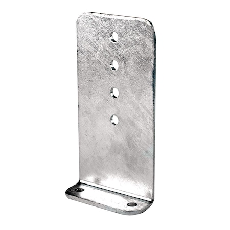 Superjock 5 x 10 in. 90 deg Vertical Bunk Bracket - Aluminum SU2933695